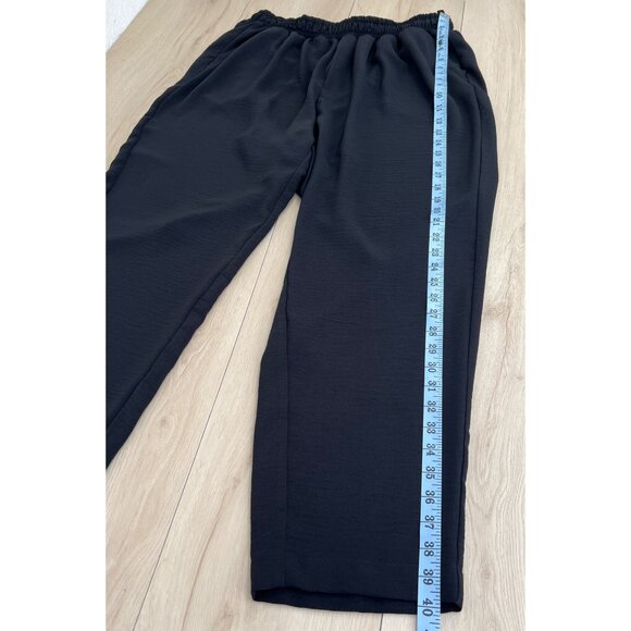 MAT Fashion (made in Greece) Black Relaxed Fit Harem-Style Trousers Size Medium - Picture 11 of 13